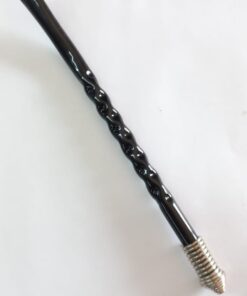 NEGRO BOMBILLA RESORTE TORNEADA