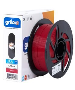 BORDO PLA+ 850 GRILON FILAMENTO 3D 1.75MM 1KG PLAMAS GRILON