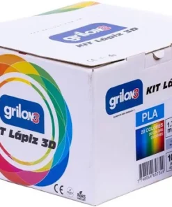 Kit 20 Colores Lapiz 3d Filamento Grilon3  200m