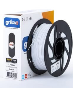 FLEXIBLE BLANCO SIMPLIFLEX GRILON FILAMENTO 3D 1.75MM 1KG TPU