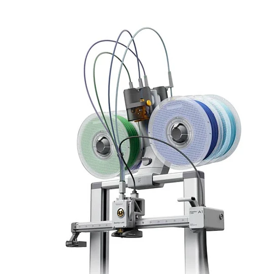 A1 Combo usada muy buena 256x256x256mm Impresora 3D FDM Bambu Lab 30 dias de garantia - Imagen 2