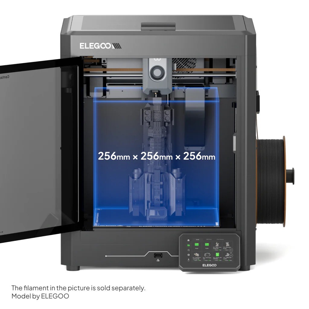 Centauri Carbon preventa FDM 3D Printer 256 x 256 x 256 mm Impresora 3D FDM ELEGOO Septiembre - Imagen 4
