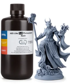 GRIS ABS V3.0 RESINA ELEGOO 500Grs 50.103.0143