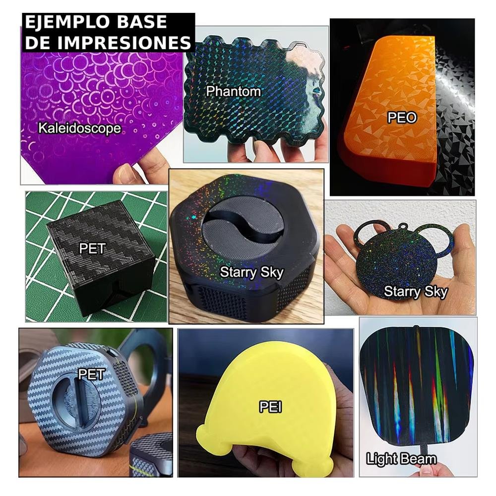 Cama magnetica Mesa flex PEK 257x257 Bambu Lab X1 P1 A1 32840 - Imagen 2