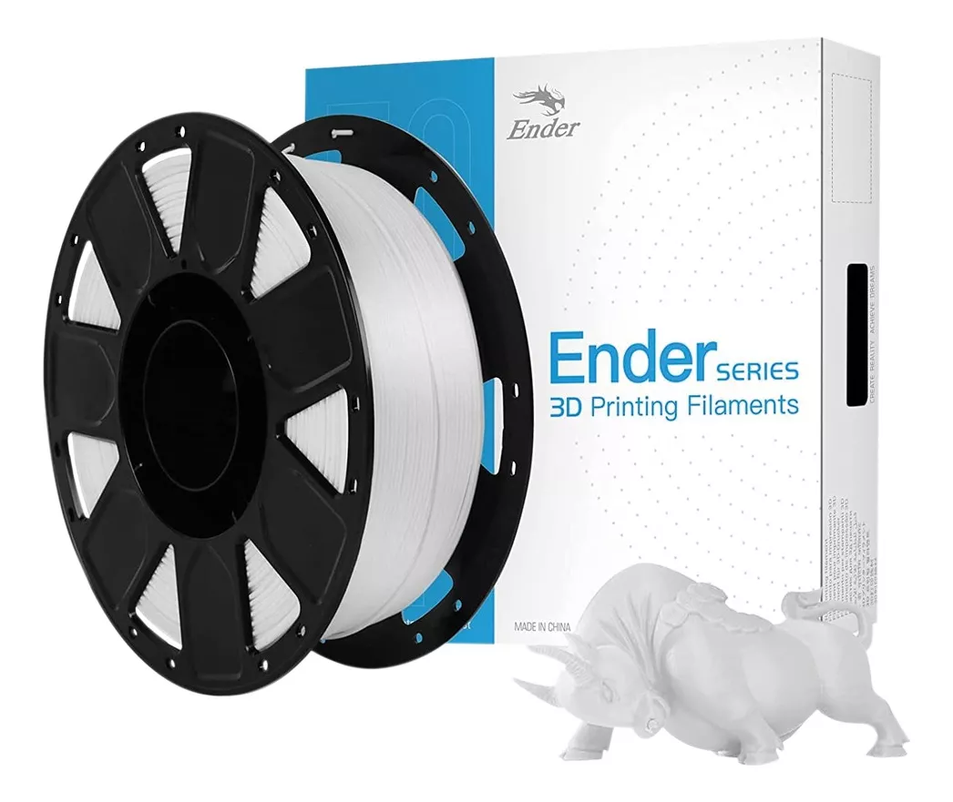 BLANCO ENDER PLA CREALITY Filamento 3D 1.75 1KG 3301010121