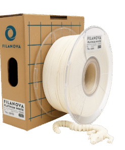 BLANCO Platinum White PLA Filanova x 1Kg Filamento 1.75