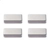 Pack x4: Imanes neodimio niquelados 27x5x2mm Potentes **SIN Adhesivo** 32906