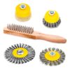 Kit 5 cepillos de alambre