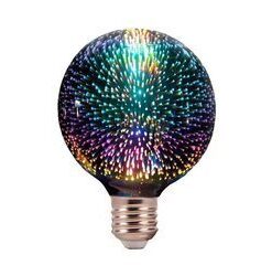 Lámpara LED G95 4 W - 3D fireworks ETHEOS LAM04STSC