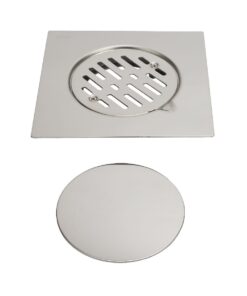 Rejilla y tapa para desagüe 20 cm × 20 cm GLOA