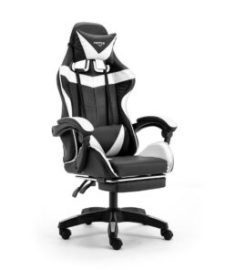 Silla gamer PC color negro/blanco VONNE SV-G02