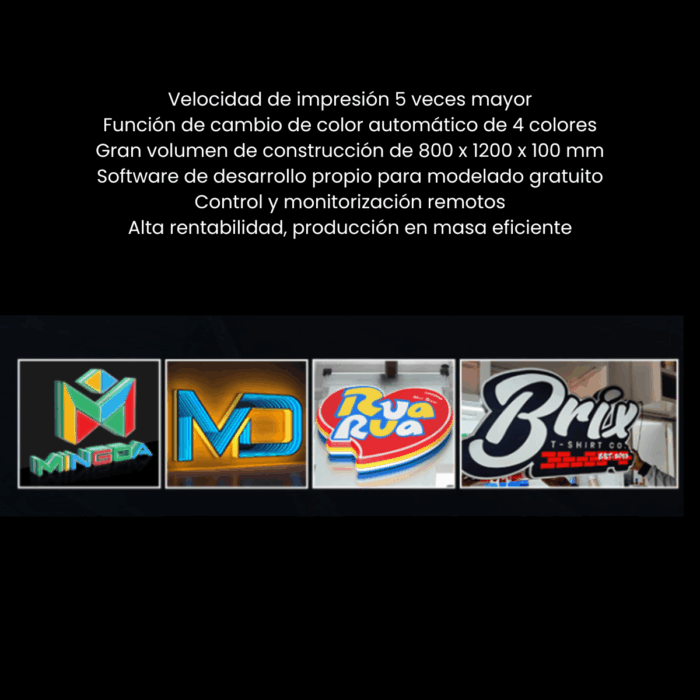 Mingda AD-F4 800X1200X100mm Impresora - Imagen 5