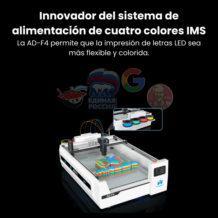 Mingda AD-F4 800X1200X100mm Impresora - Imagen 3