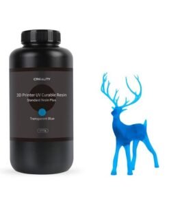 AZUL TRANSPARENTE RESINA LCD ESTANDAR PLUS, 500GR 0.5KG CREALITY  3302020083