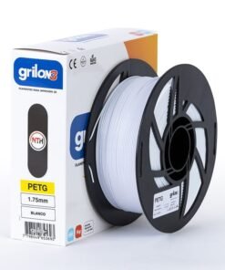 BLANCO PETG GRILON FILAMENTO 3D 1.75MM 1KG M77IBL175CJ