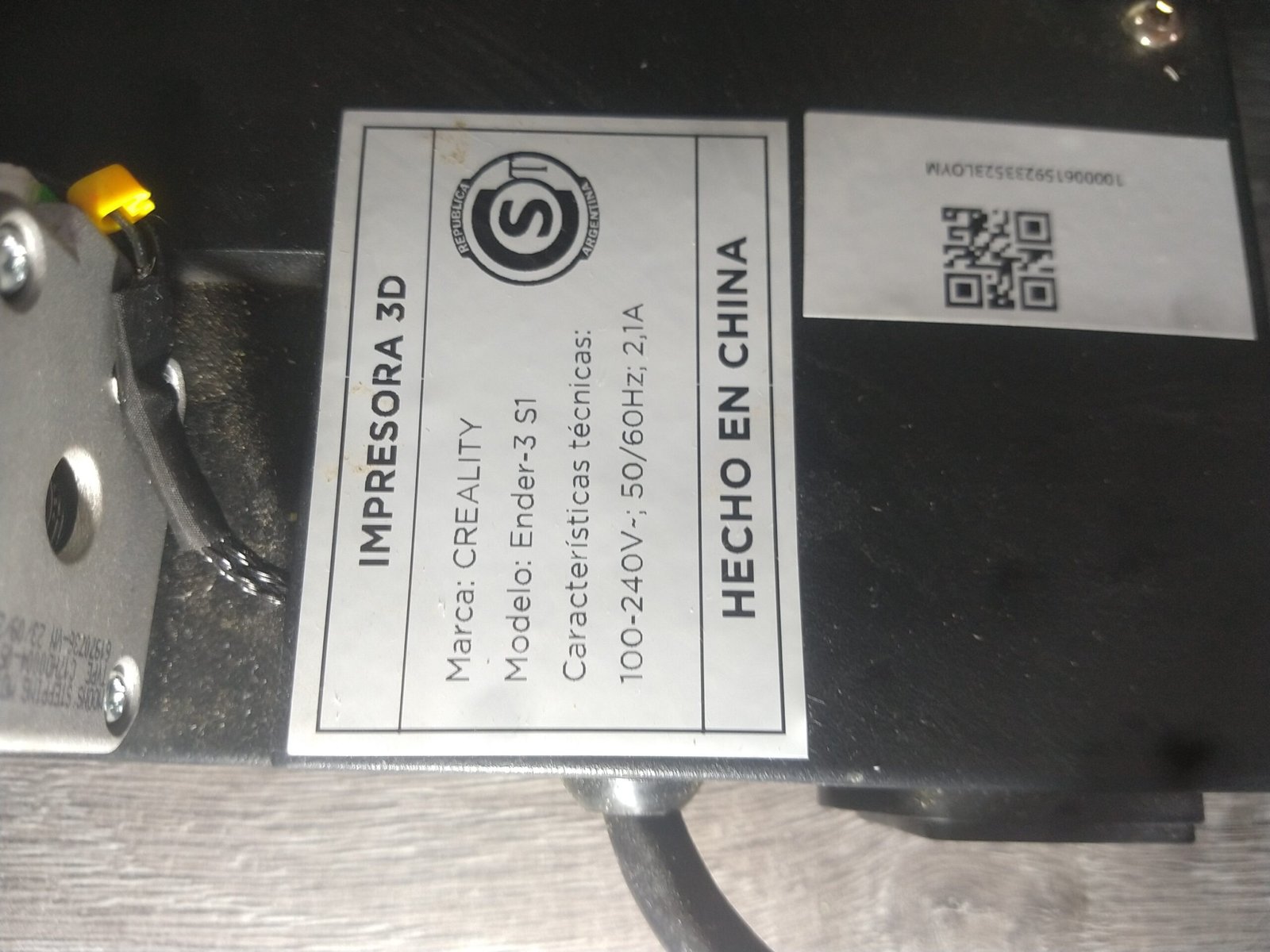 Ender 3 S1 USADA PERFECTO ESTADO 220x220x270 Impresora 3D FDM Creality GARANTÍA 30 DÍAS - Imagen 3