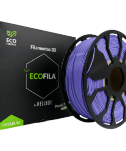 VIOLETA CON CARRETEL PLA HELLBOT Filamento 3D 1,75mm x 1KG ECOFILA3648