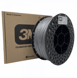 3NMAX GRIS PLOMO PLA+ 3N3 FILAMENTO 3D 1.75MM 1KG 3NMAXKG