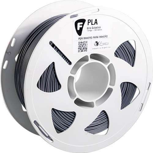 GRIS GALACTICO FilAr Filamento PLA 1.75 1KG