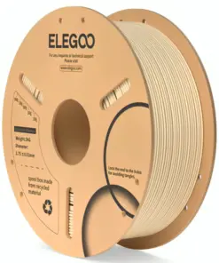 BEIGE PLA Elegoo Filamento Diámetro 1,75mm 1kg 50.203.0168