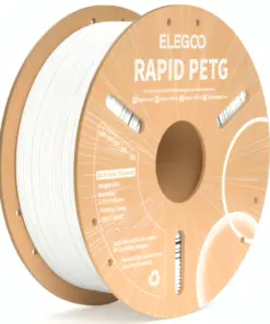 BLANCO PETG RAPID Elegoo Filamento Diámetro 1,75mm 1kg 50.203.0217