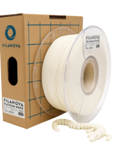BLANCO Platinum White PLA Filanova x 1Kg Filamento 1.75