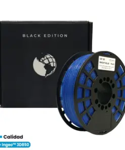 AZUL GLITTER BLUE PERLA GST CON CAJA PLA Filamento 3D 1.75 1KG