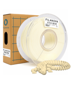 Beige Bone Beige PLA Filanova x 1Kg Filamento 1.75