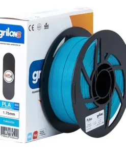 TURQUESA CLEAR PLA ZETA GRILON FILAMENTO 3D 1.75MM 1KG