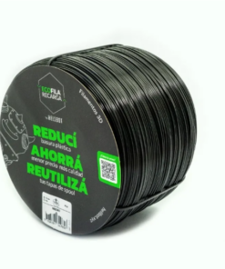 Negro 2KG CON CARRETEL RECARGA XL Filamento Hellbot 2Kg PLA ECOFILA 1,75mm