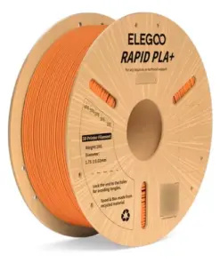 NARANJA Rapid Pla Plus Elegoo Filamento Diámetro 1,75mm 1kg 50.203.0120
