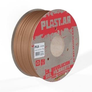 MARRON METALIZADO X 1 KG PLA PLASTAR