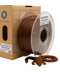 MARRON Terra Brown PLA Filanova x 1Kg Filamento 1.75