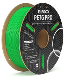 VERDE PETG PRO Elegoo Filamento Diámetro 1,75mm 1kg 50.203.0203