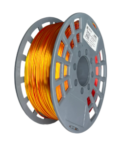 TRICOLOR ROJO ORO NARANJA FLUO RED GOLD ORANGE FLUO GST SIN CAJA PLA SILK Filamento 3D 1.75 1KG