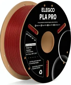 ROJO BORGOÑA PLA PRO Elegoo Filamento Diámetro 1,75mm 1kg 50.203.0190