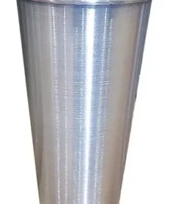 MOD1 1Litro BAJO VASO FERNETERO LISO SIN STL ALUMINIO