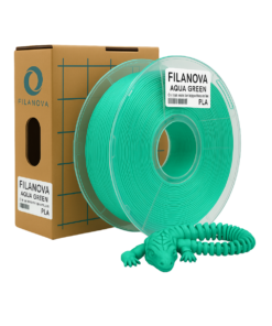 VERDE Aqua Green PLA Filanova x 1Kg Filamento 1.75