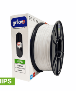 BLANCO HIPS GRILON FILAMENTO 3D 1.75MM 1KG