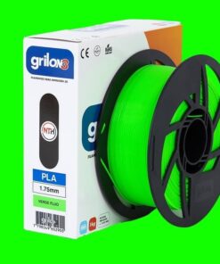 VERDE FLUO PLA GRILON FILAMENTO 3D 1.75MM 1KG