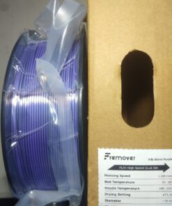 Filamento PLA  SILK Dual Black-Purple (Negro-Purpura) Fremover