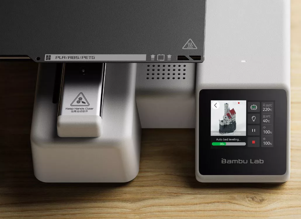 A1 Mini de exposición Combo 180x180x180 mm Impresora 3D FDM Bambu Lab usada 30 dias de garantía se retira por moron armada - Imagen 2