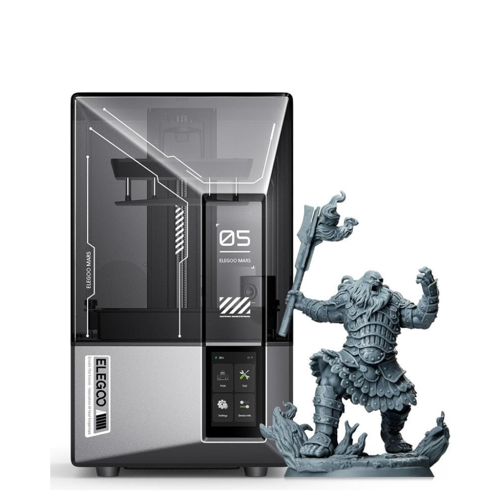 MARS-5ULTRA 7″ 9K (153.36 x 77.76 x 165 mm) ELEGOO Impresora 3D resina