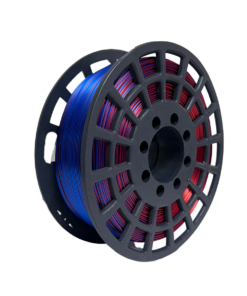TRICOLOR ORO VERDE PURPURA GOLD GREEN PURPLE GST CON CAJA PLA SILK Filamento 3D 1.75 1KG