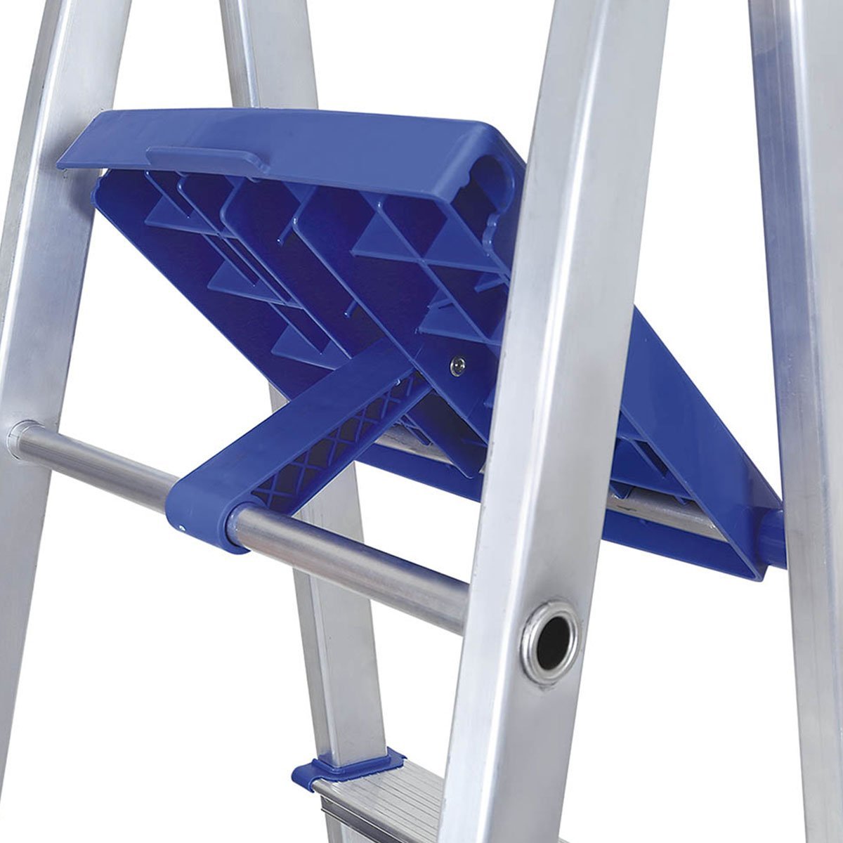 Escalera banqueta de aluminio 3 escalones Mor MOR 005107 - Imagen 4