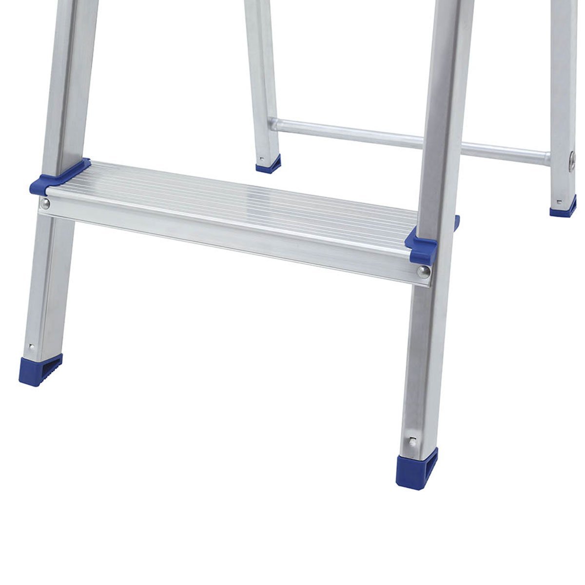 Escalera banqueta de aluminio 3 escalones Mor MOR 005107 - Imagen 5