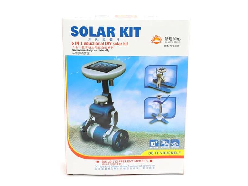 Robot Solar Inteligente 6 En 1 Armado Facil Niños cod 1356