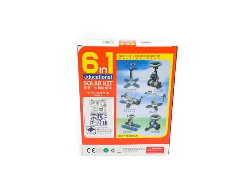 Robot Solar Inteligente 6 En 1 Armado Facil Niños cod 1356 - Imagen 5