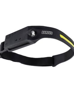 Linterna recargable de cabeza con sensor