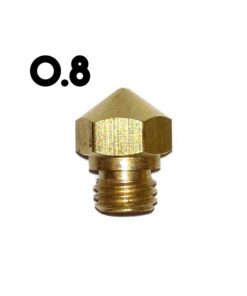 30901-Pico de Bronce 0.8mm Filamento 1.75 - nozzle MK10 C8